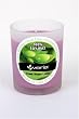 Violet & Lotus Water Soy Candle in Frosted Glass Tumbler