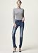 Camii Mia Women's Mid Rise Slim Fit Fleece Skinny Jeans