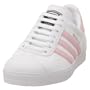 adidas Originals Men's Gazelle 2 Leather Shoe, White/Diva, 6 M