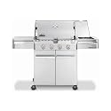 Weber 7220001 Summit S-420 Natural Gas Grill, Stainless Steel