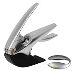 Screwpull Metal Trigger with Stand and Metal Foil Cutter-Satin Chrome
