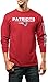 NFL New England Patriots Men's UVH Tee, Red, XX-Large