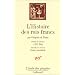 L'histoire des rois francs