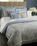 Tommy Hilfiger Jeweled Tapestry Windowpane Bedskirt, King
