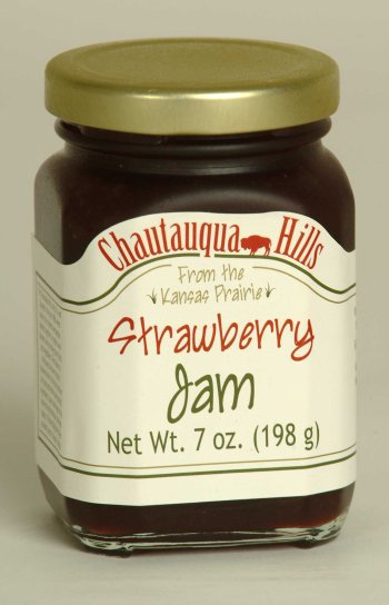Chautauqua Hills Strawberry Jam, 9 Ounce by The Red Buffalo