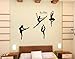 PeelCo Modern Ballerina Wall Decal Sticker Decorations
