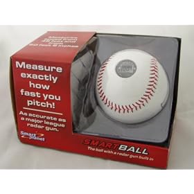 Smart Ball Digital Speed Sensing Baseball As accurate as a major league radar gun built in