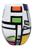 Lolita Stemless Wine Glass, Gallery Crawler, 20-Ounce