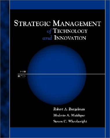 Strategic Management of Technology and Innovation