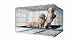Precision Pet Puppy Pen with Adjustable 1 Mesh Floor, Chrome