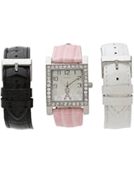 GUESS Womens U0032L2 2013 Sparkling Pink Watch Set