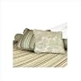 Natchez Blue Floral Throw Pillow - Natchez Blue
