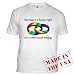 Marriage is a Human Right Gay pride Fitted T-Shirt by CafePress
