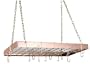 Old Dutch 30-by-15-Inch Rectangular Pot Rack, Copper