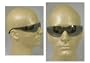 Starlite Safety Glasses - Gray Temple - Silver Mirror Lens
