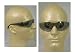Starlite Safety Glasses with Silver Mirror Lens