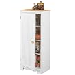 Pantry Storage Cabinet - White