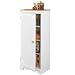 Kitchen & Housewares : Pantry Storage Cabinet - White