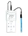 PH400 Portable pH Meter Kit, 0.01 pH Accuracy, 0-14.00 pH Measuring Range, 3ft Probe, 3-Point Auto Calibration, pre-mixed buffers included