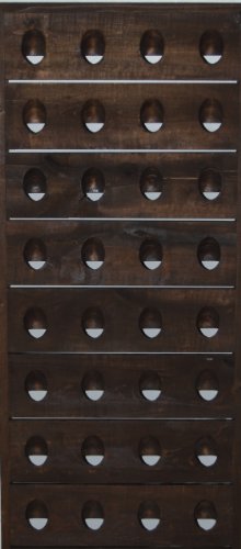 Image of Wall Mounted Wine Rack (32 Bottle)