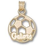 University of Florida Gators Soccerball Pendant (14kt)