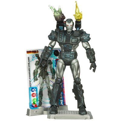 Iron Man 2 Comic Series Action Figure War Machine