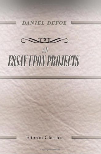 an essay upon projects