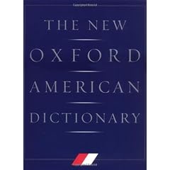 The New Oxford American Dictionary: Indexed