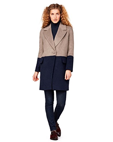 (ユナイテッドカラーズオブベネトン) UNITED COLORS OF BENETTON バイカラーコートDDF3(キャンペーン対象)