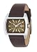 Diesel Dz5103 Ladies Stainless Steel Case with Brown Leather Strap