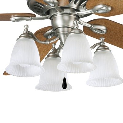 Renovations Ceiling Fan Light Antique Nickel