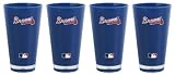 MLB Atlanta Braves 20-Ounce Insulated Tumbler 4 Pack