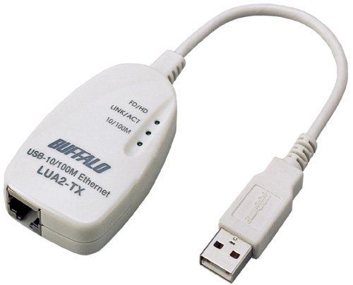 BUFFALO LUA2-TX(USB接続10/100Mbps対応LANアダプタ) BUFFALO LUA2-TX(USB接続10/100Mbps対応LANアダプタ)