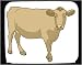 Mouse Pad with domestic, cow, ungulate, ko, barnyard, livestock, animal, bovine