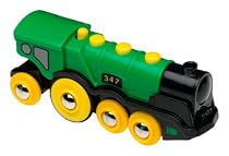 BRIO 緑のアクション機関車 33239