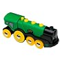 BRIO 33239 Wooden Railway System:  Big Green Action Loco