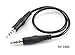 CablesOnline 1ft 3.5mm (1/8in) Stereo 4-Pole TRRS Male to Male Cable (AV-1401)
