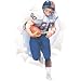 Blue Mountain Wallcoverings 852181 Football Player Peel & Stick Appliqu�