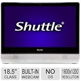 Shuttle 18.5-Inch LGA1155/Intel H61/DDR3/USB 3.0 All-In-One Touchscreen PC Barebone X70S (Black/Silver)