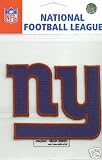 NFL Embroidered 3D Stickers NEW YORK GIANTS - DISCONTINUED ITEM - For Scrapbooking, Card Making & Craft Projects