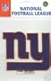 NFL Embroidered 3D Stickers NEW YORK GIANTS - DISCONTINUED ITEM - For Scrapbooking, Card Making & Craft Projects