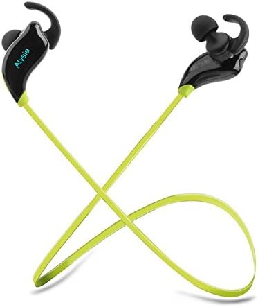 Bluetooth Headsets - Alysia Earphones Stereo Wireless Bluetooth 4.1 Sports Headphone And Microphone, Magnet Attraction Technology, Ultra-light, Waterproof, English Voice Prompt iPhone 6s/ iPhone 7/PLUS
