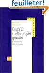 Cours de math�matiques sp�ciales, tom...