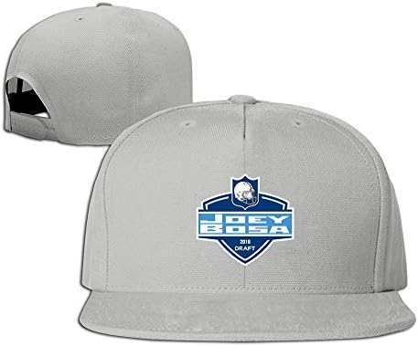 Adult 2016 US Football Draft Joey Bosa Flat Brim Baseball Caps Ash