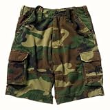 Kids Camouflage Shorts Desert Camo Vintage Paratrooper Cargo Shorts