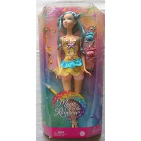Barbie Fairytopia Magic Of The Rainbow Doll - The wings change colour - The B...