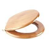 Buy 17 Oak RND Toilet Seat by Sanderson Plumbing