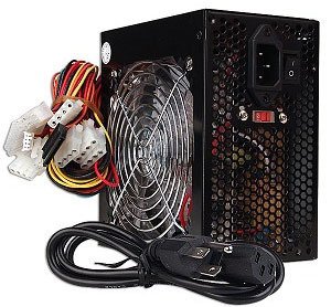 Hercules [Green] 650 watt Black ATX power supply with 120mm fan