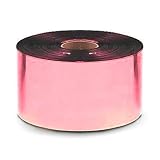 Metallic Streamers 2 in. x 500ft. Roll Pink