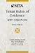 Books : Texas Rules of Evidence With Objections